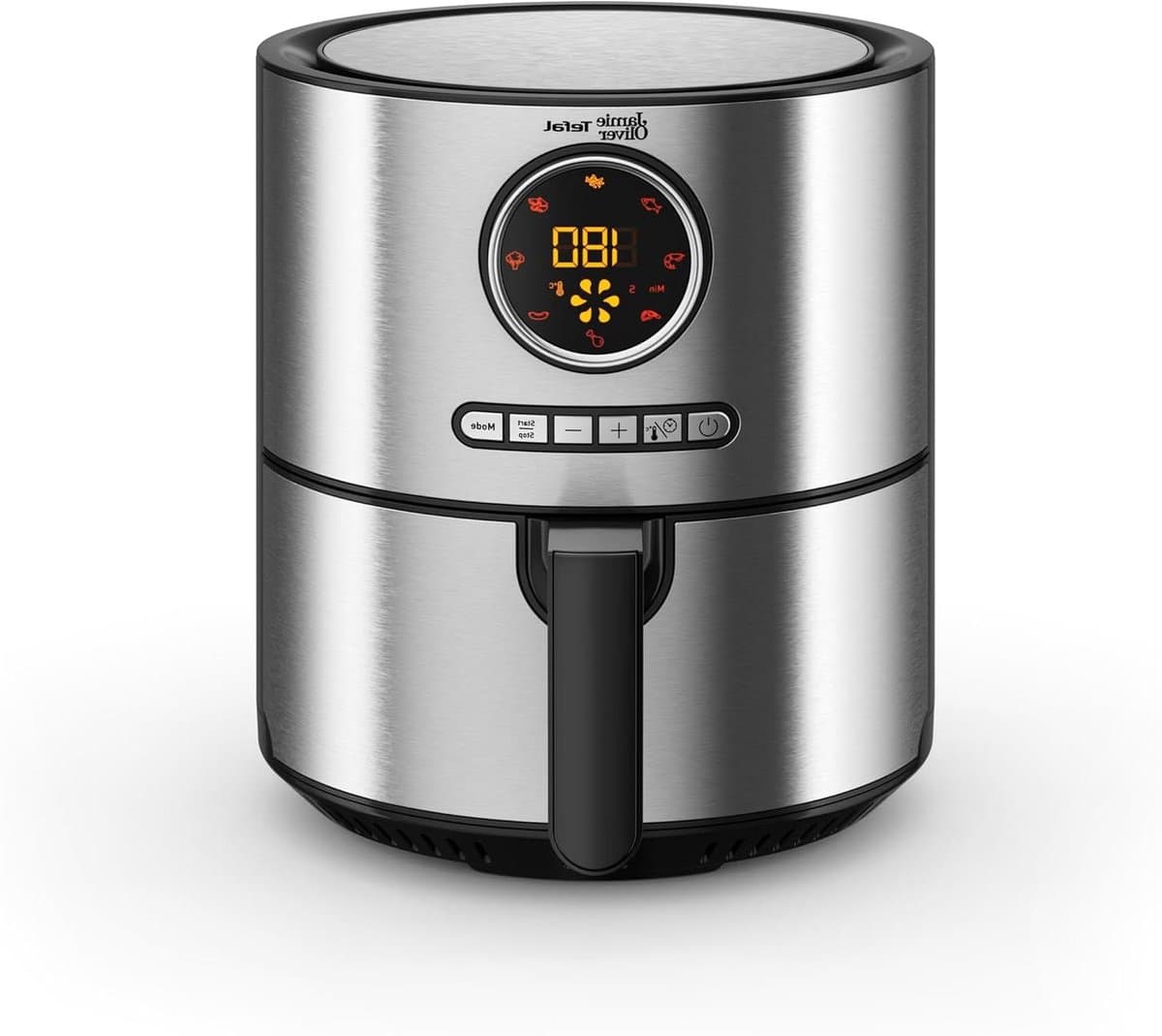 Heteluchtfriteuse XL - Airfryer Frituurpan - Gezond Frituren - 8 Automatische Programma's - 42 Liter - Roestvrij staal — afbeelding 1