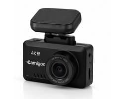 Camigoo® T8 Pro - Dashcam - Dashcam Voor Auto - Ultra 4K - Voorcamera - WiFi & GPS - SONY Sensor Nachtzicht - G Sensor - Loop Opname - Parkeermonitor - Bewegingsdetectie - Magnetische aansluiting - 64GB micro SD Kaart U3 - NL Handleiding+Systeem