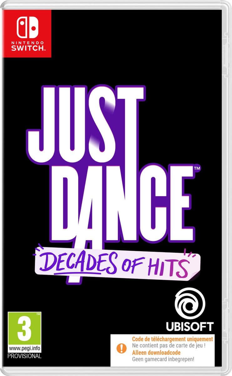Just Dance 2027 - Decades of Hits - Nintendo Switch - Code in a box — afbeelding 1