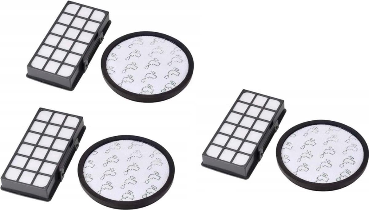 3 x SET FILTERS vervanging VOOR ROWENTA TEFAL STOFZUIGER - VERVANGINGSFILTER ZR006001. ROWENTA: RO692 RO693 RO694 RO695 RO696 RO697 RO698 RO699 RO721 RO722 RO723 RO724 RO725 RO726 RO727 RO728 TEFAL: TW695 TW698 TW699 TW723 TW724 TW726 — afbeelding 1