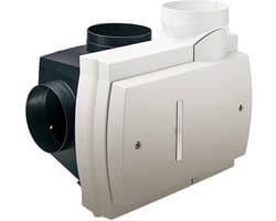 Orcon Compact 10P 380m3/h met perilex uitvoering, een compacte, stille en energiezuinige woonhuisventilator