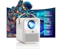 Equivera Mini Beamer - Draagbare Beamer - Beamer - Mini Beamer Projector - Projector - Mini Projector