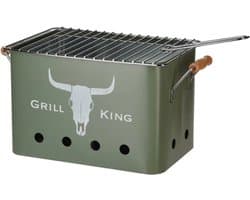 bbq -tafelmodel - barbecue - 32*20*20 army green
