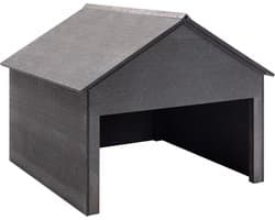 vidaXL - Overkapping - voor - grasmaaier - 80x80x70 - cm - HKC