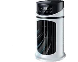 Mini Airco - Ventilator Koeler - Persoonlijke Verkoeling - Stille Werking - 300 ml Tank - Wit