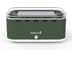 Barbecook Carlo houtskooltafelgrill Army Green 44x33x21cm