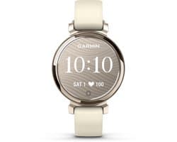 Garmin - Lily 2 Cream Gold met Coconut siliconen band