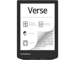 PocketBook Verse e-reader – 6 inch E Ink Carta-scherm – 8 GB – Mist Grey