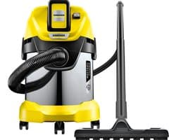 Kärcher WD 3 Premium Alleszuiger - RVS reservoir - 36V - incl. accu en lader