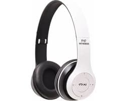 Sound Koptelefoon - Wit - Draadloos - Bluetooth - 15-uur Afspeeltijd - Built-in Microfoon