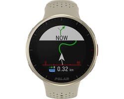 Polar Pacer Pro - Geavanceerd GPS Hardloophorloge - Gold Dust - Maten S-L