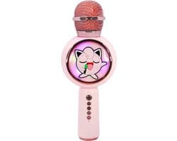 Pokémon Jigglypuff - draadloze karaoke microfoon voor kinderen - oplichtend LED display - speaker - met stemeffecten