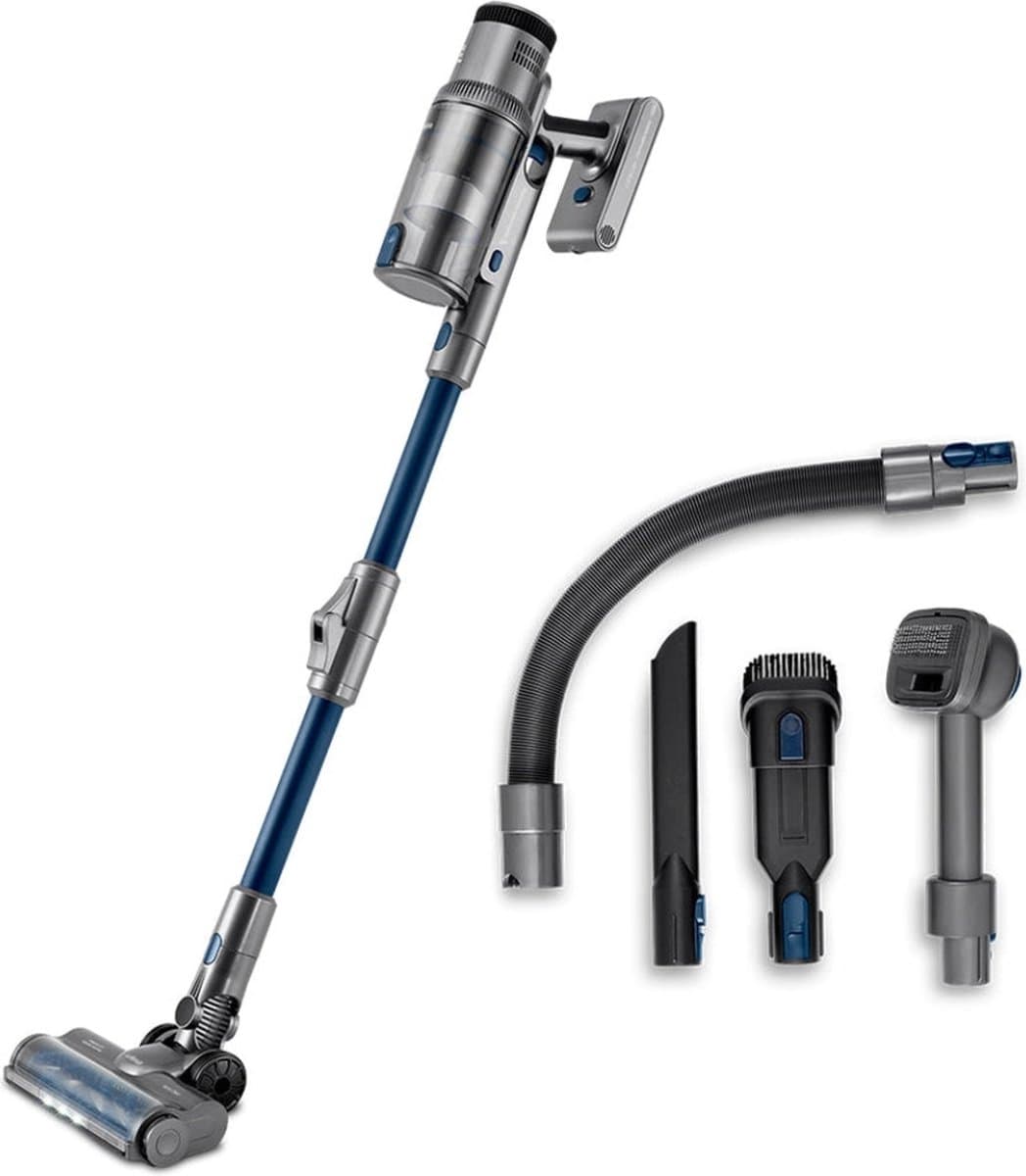 Ufesa U7 Digital Animal 2-in-1-steelstofzuiger Batterij/Accu Droog Zakloos 0,6 l 500 W Blauw, Grijs 2 Ah — afbeelding 1