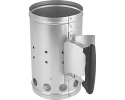 LANDMANN schoorsteen starter - 27 x 16,5 cm - roestvrij staal/zwart