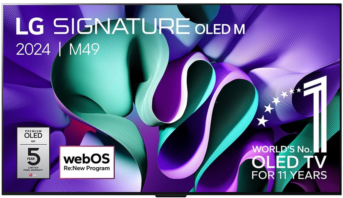 LG M4 OLED65M49LA - 65 inch - 4K MLA OLED - 2024 — afbeelding 1