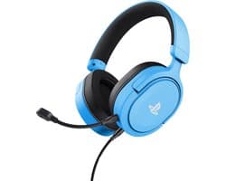 Trust GXT 498B Forta - Gaming Headset - Bedraad - Official Licensed voor PS5 - 50mm drivers - Over-ear - Blauw