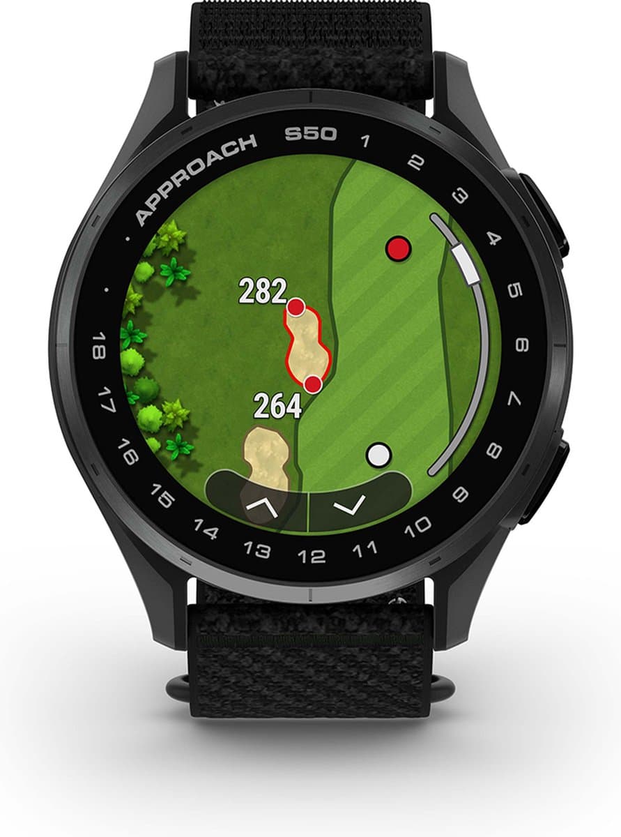 Garmin Approach S50 golf / sport horloge - black - 43.000 wereldwijde golfbanen — afbeelding 1
