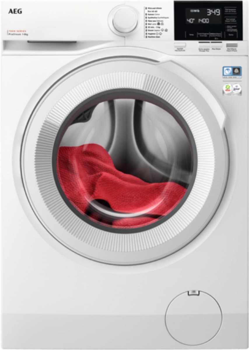 AEG LR73R862 7000 serie Prosteam - Wasmachine - 8 Kg - A label - 8 kg — afbeelding 1