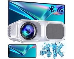 Mini beamer - Mini projector - Mini beamer smartphone - Mini beamer met wifi en bluetooth
