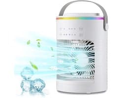 KZQ Usb Luchtbevochtiger Met Spray En Koelventilator 2 In 1 Voor Thuis