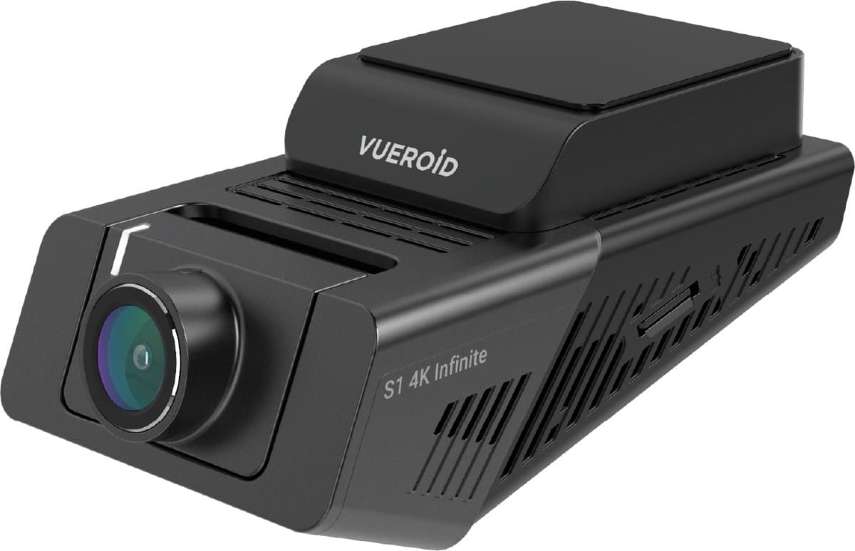 Vueroid - S1 4K Infinite 1CH 64GB - Dashcam - Sony STARVIS 2 -Nachtzicht - Wi-Fi 5.0 - GPS - 24/7 parkeermodus — afbeelding 1