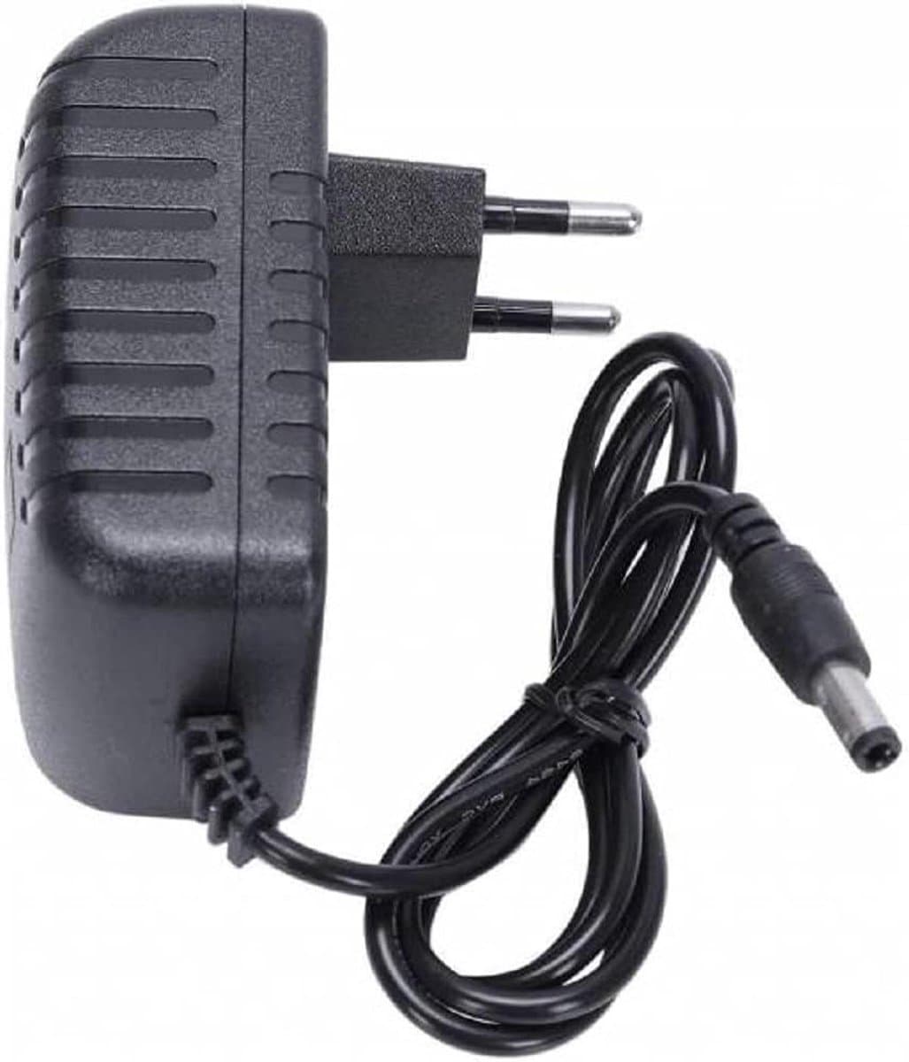 Voeding Adapter - Oplader Stroomkabel - Externe Harde Schijf - 12V Output - 110 cm kabel - Zwart — afbeelding 1