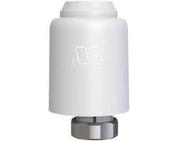 Slimme Thermostaat - Radiatorkraan TRV - Energie Besparen - App Bediening - M30*1.5 - Wit