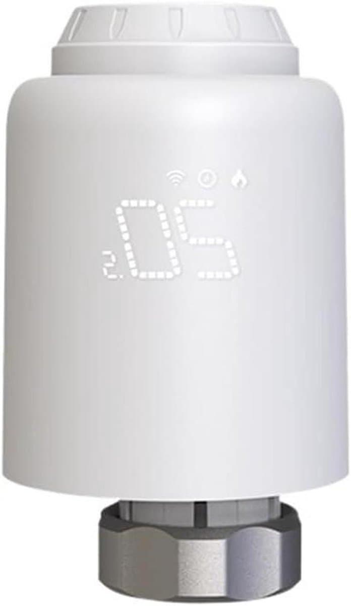 Slimme Thermostaat - Radiatorkraan TRV - Energie Besparen - App Bediening - M30*1.5 - Wit — afbeelding 1