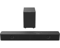 ULTIMEA 2.1-kanaals Soundbar met draadloze subwoofer, app-bediening, soundbar voor TV, Bluetooth 6.0, HDMI, optisch, 240 W piekvermogen, Poseidon R3T