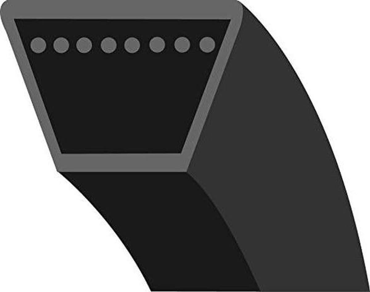 V-snaar Grasmaaier - Vervangende riem - Onderhoud Tuin - Originele pasvorm - 43 inch - Zwart — afbeelding 1