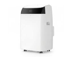 Danky Mobiele Airco 12000 BTU 3,6 kW - 4-in-1 Mobiele Airconditioner met Afvoerslang - Stil 51dB - Koelen/Ontvochtigen/Ventilator/Slaapmodus - Follow-Me - R290 - voor Ruimtes tot 43-51 m² Energieklasse A