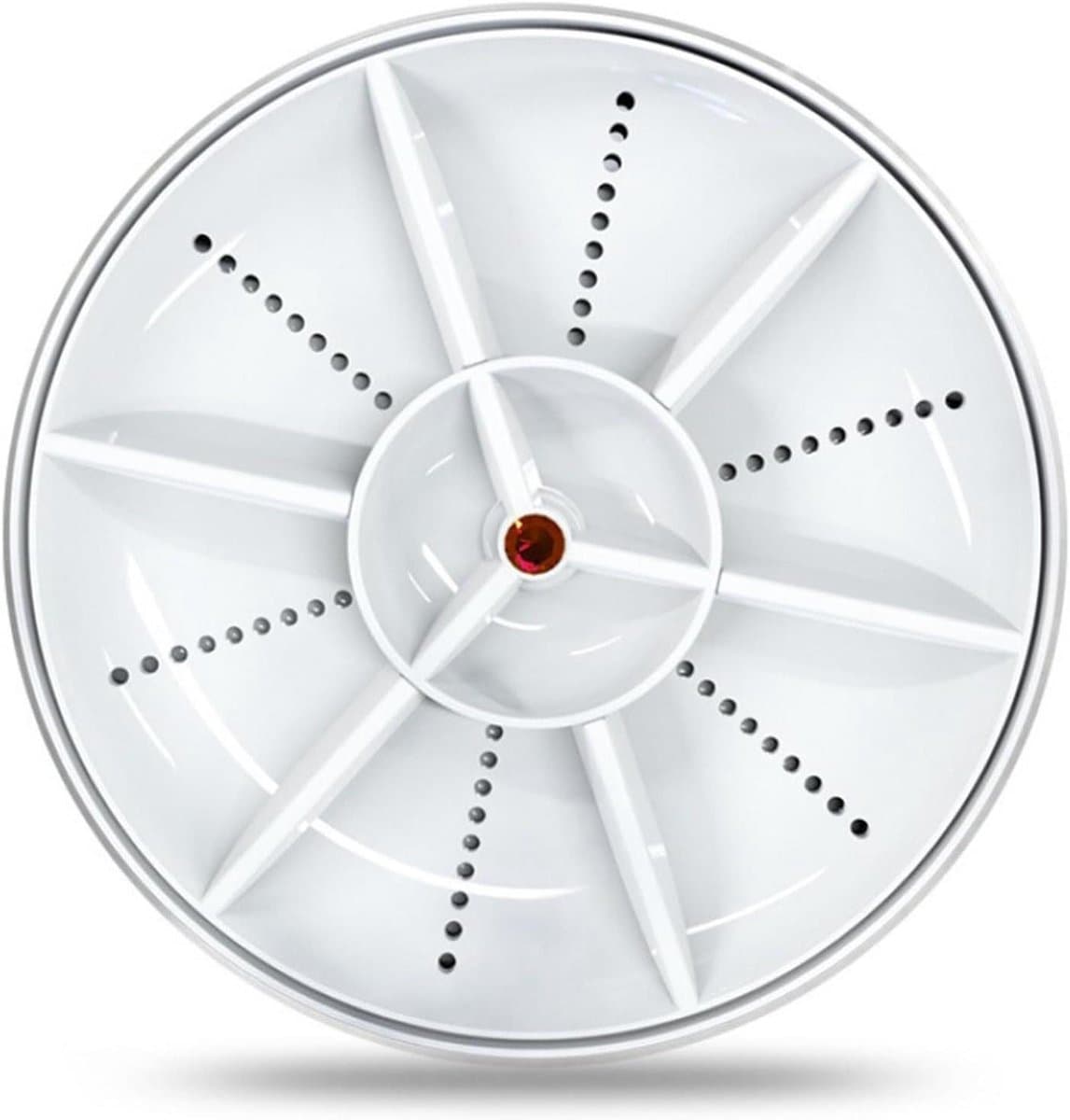 Mini Vaatwasser - Aanrecht Model - Snel Afwassen - Veelzijdig Gebruik - Compact Formaat - Rood — afbeelding 1