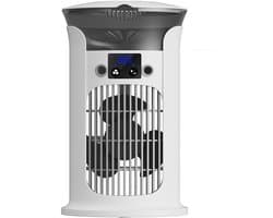 VHV- Compacte Nevelventilator met USB - Krachtige Luchtkoeler met Luchtbevochtiger - Stille Draagbare Tafelventilator voor Thuis, Kantoor, Slaapkamer en Bureau