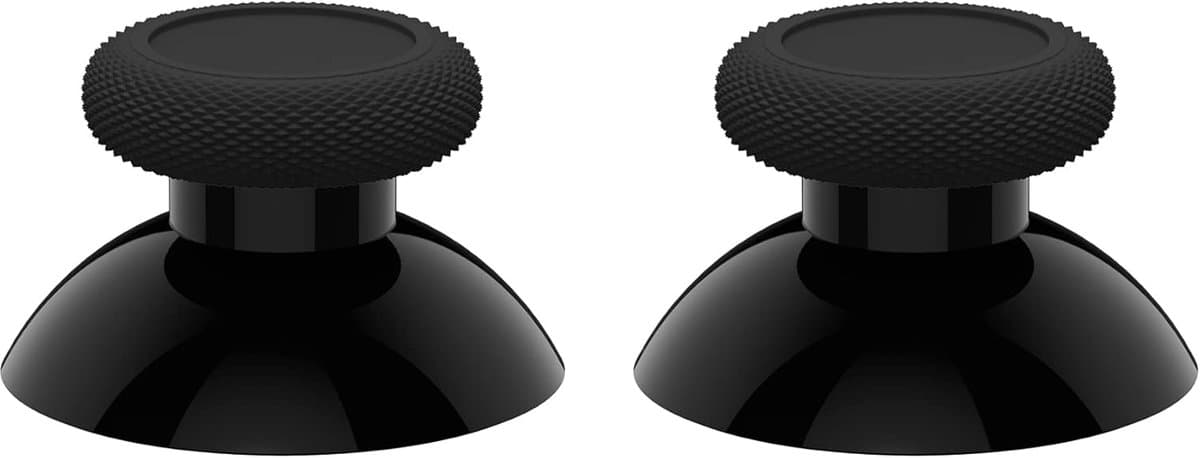 CLUTCHR - Vervangende Thumbsticks voor XBOX One en XBOX X/S Controller – Set van 2 – Zwart – Analoge Joystick Sticks – Controller Reparatie — afbeelding 1