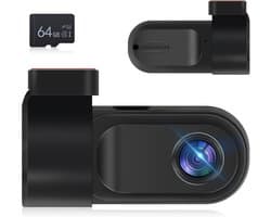 Dashcam Auto - Rijrecorder - Veilig Rijden - 150 Graden Nachtzicht - 720p 64GB - Zwart