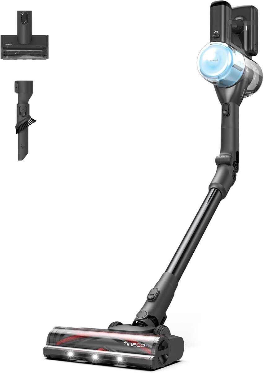 Tineco Pure One S30 Pro Pet – Steelstofzuiger – 200AW – ZeroTangle – iLoop – 65 minuten accu — afbeelding 1