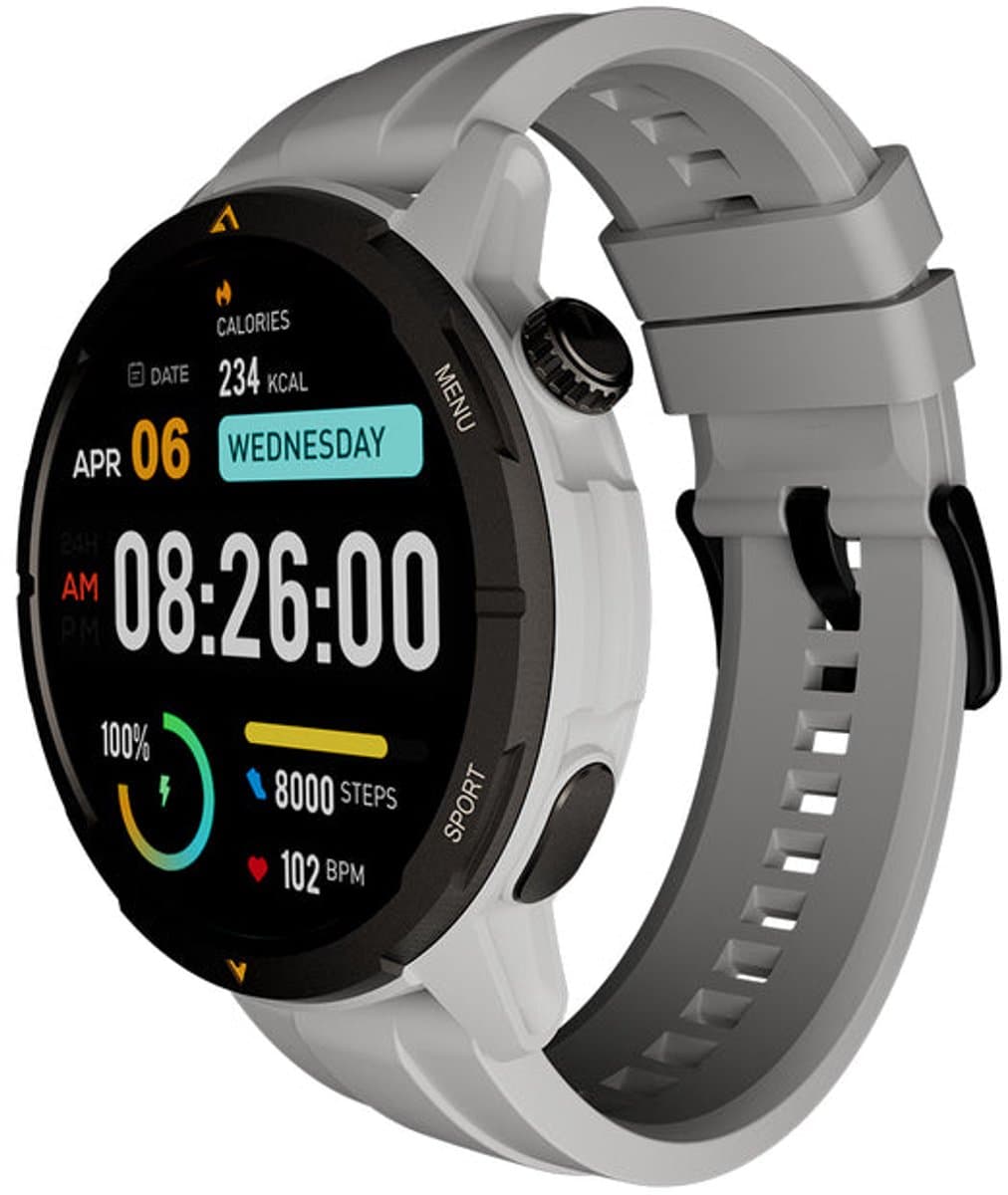 AGM Watch Legion - AMOLED - Grijs - Rugged Outdoor GPS Smart Watch - 5 ATM — afbeelding 1