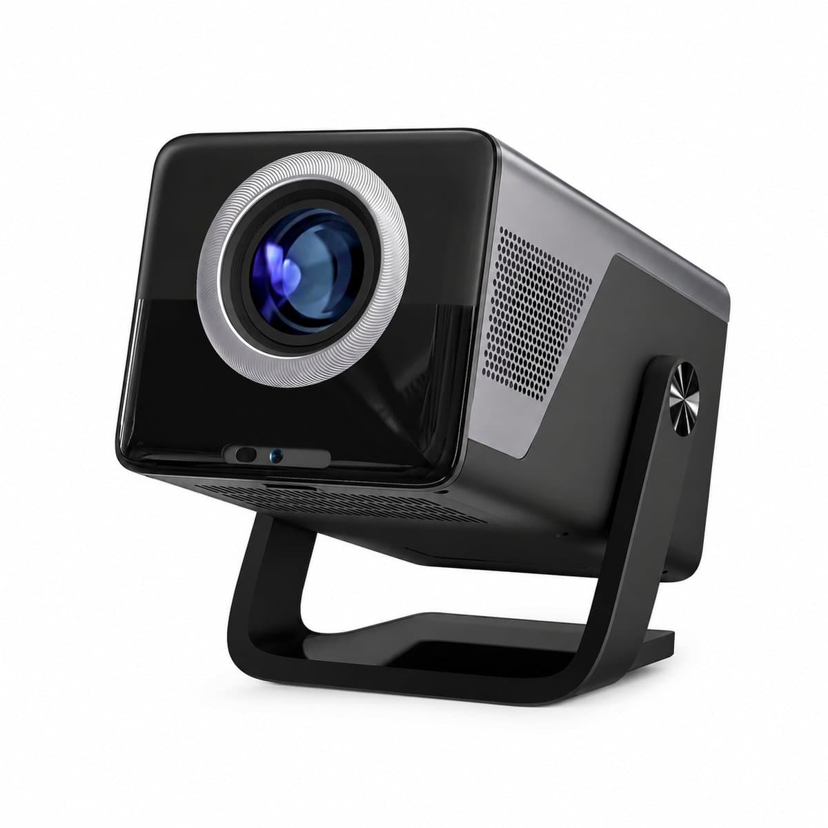 4K Smart Projector - Buitenbeamer - Home Theater - Android 14 - Wifi 6 - Bluetooth 5.4 - Native Full HD 1080P - Autofocus - Auto Keystone Correctie - 2000 ANSI Lumen - 180° Draaibaar - Geschikt voor Films, Gaming en Presentaties — afbeelding 1