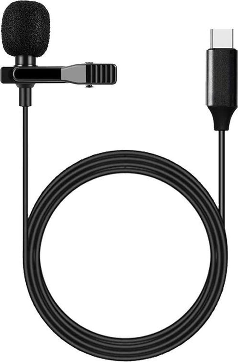 DrPhone PX2 Basic Lavalier USB-C Microfoon Zonder DAC – Compacte Clip-On Microfoon voor Heldere Stemopnames — afbeelding 1
