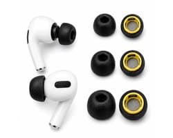 Consumerce® Memory Foam Tips Geschikt voor AirPods Pro Gen 1 & 2 - Wit - Oordopjes - Dopjes - Earphone