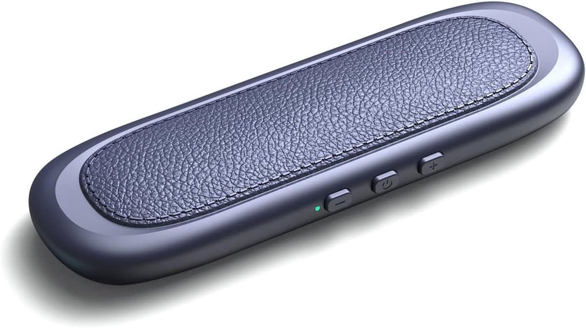 Slaapluidspreker voor onder het kussen, Bluetooth-luidspreker met botgeleiding en witte ruis, geschikt voor thuis en onderweg, meeslepende geluidseffecten, draagbaar slaaphulpmiddel met automatische uitschakeling (blauw). — afbeelding 1
