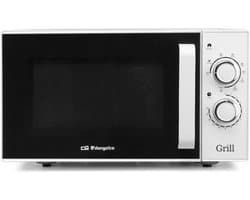 Magnetron met Grill - Oven Combimagnetron - Snel Eten Bereiden - Ontdooiprogramma - 25 Liter Inhoud - Wit