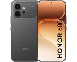 HONOR 600 - Smartphone 5G - 8GB 512GB - Zwart - 6.57 inch AMOLED - 200MP - IP68