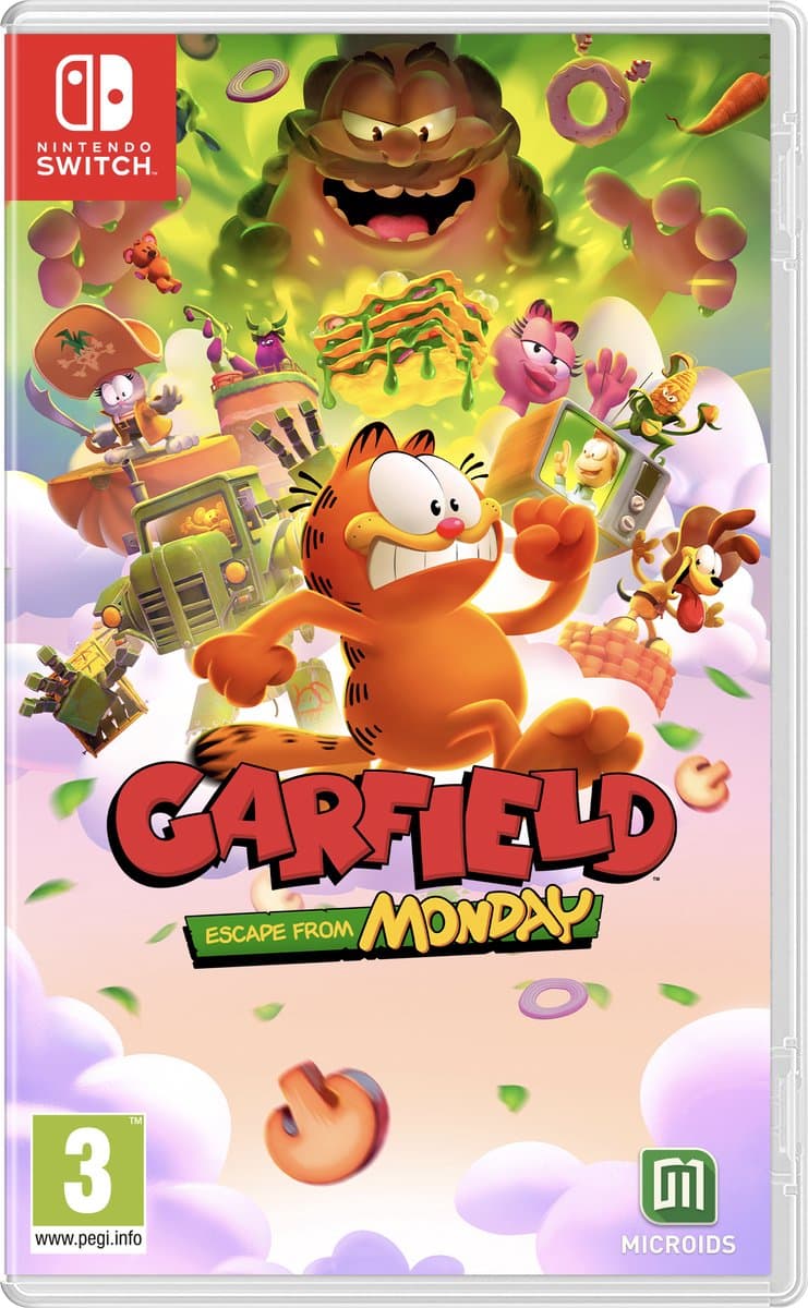 Garfield: Escape From Monday – Nintendo Switch — afbeelding 1