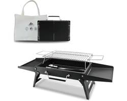Florixa® Tafel Bbq Houtskool - Weber Bbq -Boretti Bbq - Houtskool - Zwart - 23cm x 35cm x 8cm