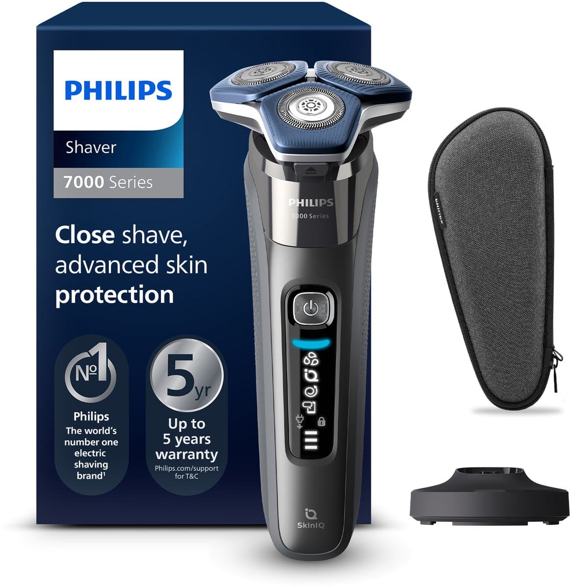 PHILIPS Series 7000 Scheerapparaat mannen Zwart S7887/35 — afbeelding 1