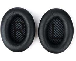 Oorkussens geschikt voor Bose - Zwart - QuietComfort 35 - QC35 en QC35II