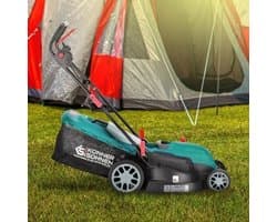 Elektrische Grasmaaier – Elektrische Maaier – Benzinevrije Grasmaaier – Tuinmaaier – Mulchmaaier – 1800 W Motor – 42 cm Maaibreedte