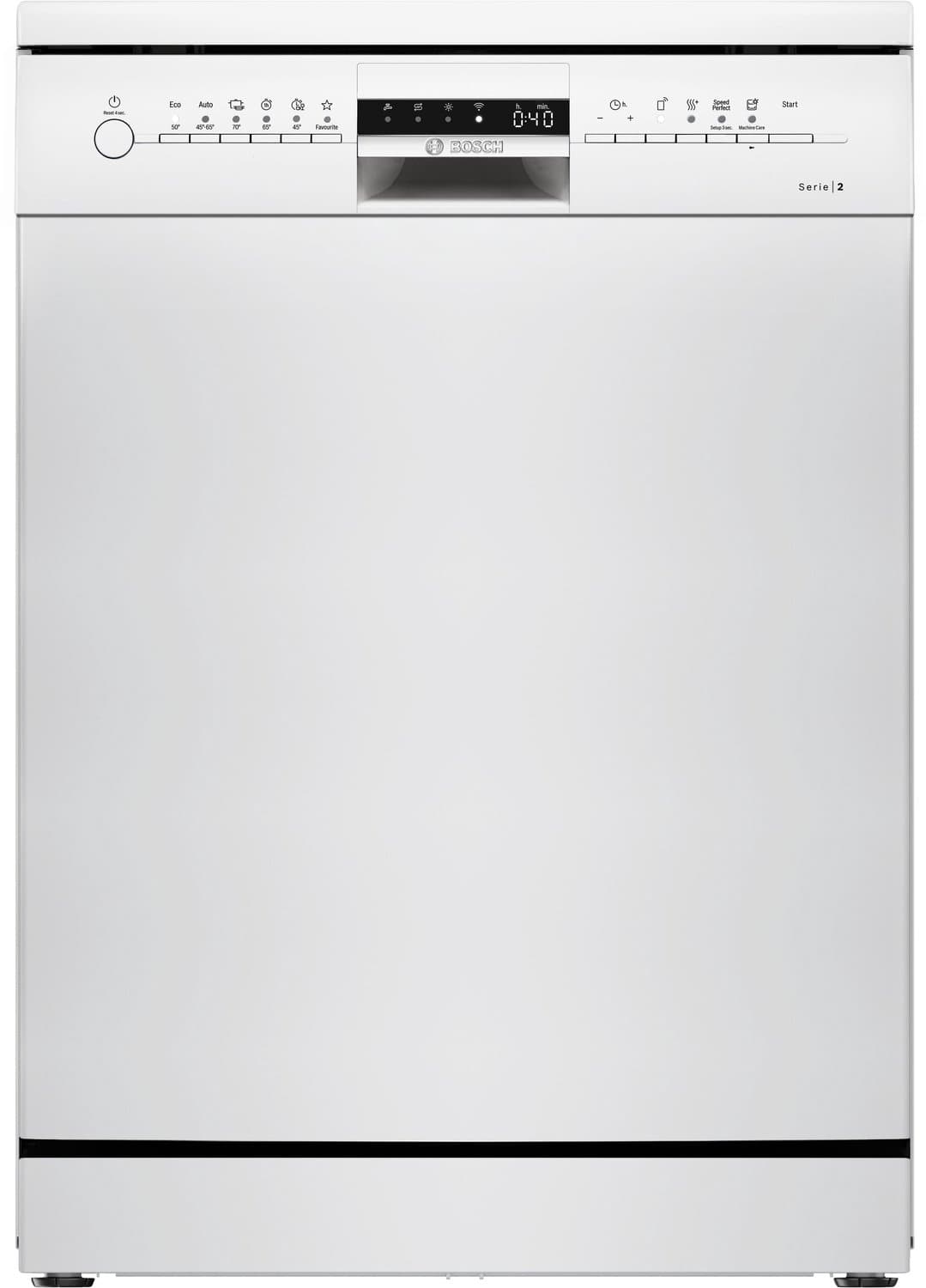 Bosch SMS2ITW65E - Serie 2 - Vrijstaande Vaatwasser - 60 cm - 12 Couverts - Extra Dry: extra grondige droogresultaten - Home Connect - Wit — afbeelding 1