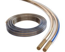 Merkloos Luidsprekerkabel 10m Transparant 2x0.5mm² CCA HiFi Audio